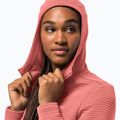 Women's trekking jacket Jack Wolfskin Modesto Hooded pink 1706254 3