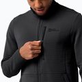 Jack Wolfskin men's Modesto trekking sweatshirt black 1706483 3