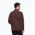 Jack Wolfskin men's trekking sweatshirt Taunus HZ maroon 1709522 2