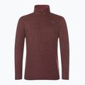 Jack Wolfskin men's trekking sweatshirt Taunus HZ maroon 1709522 4