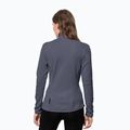 Jack Wolfskin women's trekking jacket Peak Grid Fleece grey 1710351 2