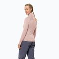 Jack Wolfskin women's trekking sweatshirt Prelight FZ pink 1710981 2