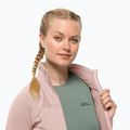 Jack Wolfskin women's trekking sweatshirt Prelight FZ pink 1710981 3