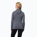 Jack Wolfskin women's trekking jacket Kolbenberg Hooded FZ grey 1711071 2