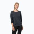 Jack Wolfskin women's trekking t-shirt Jwp 3/4 navy blue 1806655