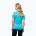 Jack Wolfskin women's trekking T-shirt Tech blue 1807122 5