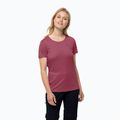 Jack Wolfskin women's trekking T-shirt Tech red 1807122