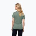 Women's trekking t-shirt Jack Wolfskin Tech green 1807122 2