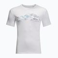Men's Jack Wolfskin Peak Graphic trekking t-shirt white 1807183 4