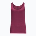 Jack Wolfskin women's trekking t-shirt Pack & Go Tank red 1807283 3