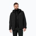 Jack Wolfskin men's jacket Taubenberg 3In1 black 6001 3