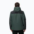 Jack Wolfskin men's Jasper 3in1 rain jacket black olive 3