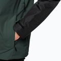 Jack Wolfskin men's Jasper 3in1 rain jacket black olive 7
