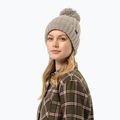 Women's winter beanie Jack Wolfskin Highloft Knit dusty grey 2