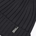 Jack Wolfskin Rib Knit winter beanie black 4