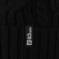 Jack Wolfskin winter beanie Pompom black 4