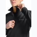 Jack Wolfskin men's fleece sweatshirt Baiselberg Fz black 4