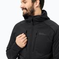 Men's hybrid jacket Jack Wolfskin Alpgrat Pro Ins Fz black 3