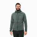 Men's hybrid jacket Jack Wolfskin Alpgrat Pro Ins Fz hedge green