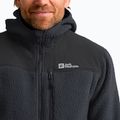 Jack Wolfskin men's Kammweg Pile Fz phantom fleece sweatshirt 5
