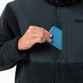 Men's Jack Wolfskin Felslicht Hooded fleece sweatshirt night blue 6
