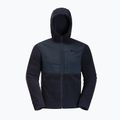 Men's Jack Wolfskin Felslicht Hooded fleece sweatshirt night blue 8
