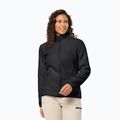 Jack Wolfskin women's fleece sweatshirt High Curl black