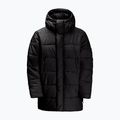 Jack Wolfskin Teen Ins Long granite black children's insulated jacket 4