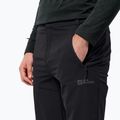 Jack Wolfskin men's trekking trousers Glastal Winter black 3