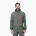 Jack Wolfskin men's softshell jacket Alpspitze Hoody hedge green