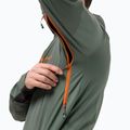 Jack Wolfskin men's softshell jacket Alpspitze Hoody hedge green 4