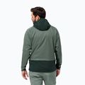 Jack Wolfskin Alpspitze Ins Hybrid hedge green men's rain jacket 2