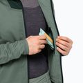 Jack Wolfskin Alpspitze Ins Hybrid hedge green men's rain jacket 6
