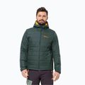 Jack Wolfskin men's down jacket Lapawa Ins Hoody black olive