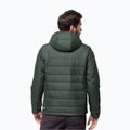 Jack Wolfskin men's down jacket Lapawa Ins Hoody black olive 2