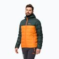 Men's Jack Wolfskin Ather Down Hoody dragon fire rain jacket