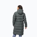 Jack Wolfskin women's Frozen Palace down coat slate green 2