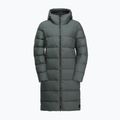 Jack Wolfskin women's Frozen Palace down coat slate green 6