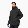 Jack Wolfskin men's rain jacket Feldberg Luntal 3in1 black 2