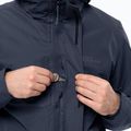 Jack Wolfskin men's rain jacket Feldberg Luntal 3in1 night blue 7