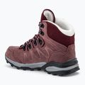 Jack Wolfskin women's trekking boots Refugio Prime Texapore Mid dark maroon 3