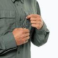 Jack Wolfskin Barrier L/S hedge green men's trekking shirt 4