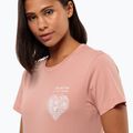Jack Wolfskin women's T-shirt Discover Heart rose dawn 3