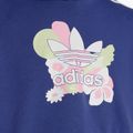 Children's sweatshirt adidas Cropped Floral legacy indigo 3