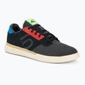 Men's adidas FIVE TEN Sleuth core black/carbon/wonder white platform cycling shoes
