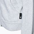 Women's adidas Studio Lounge Fleece Full Zip light grey 3