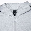 Women's adidas Studio Lounge Fleece Full Zip light grey 4