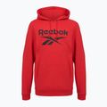 Men's Reebok Identity Big Logo Fleece Hoodie vecred/black