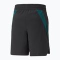 Men's PUMA Train Fit Woven 7" training shorts black-green 522132 56 2