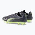 PUMA King Pro 21 FG men's football boots black-green 106549 05 3